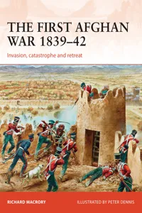 The First Afghan War 1839–42_cover