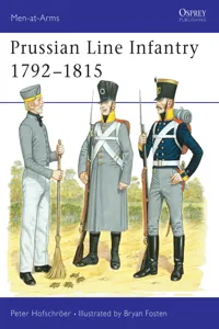 Prussian Line Infantry 1792–1815_cover