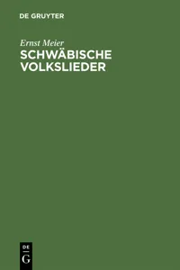 Schwäbische Volkslieder_cover