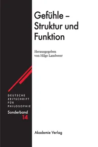 Gefühle - Struktur und Funktion_cover