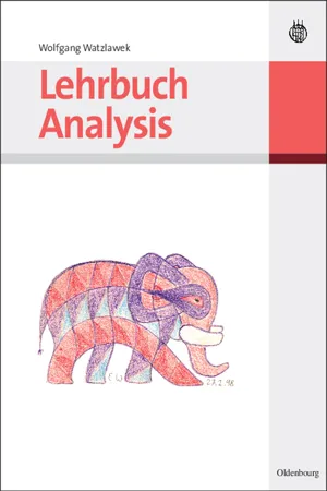 Lehrbuch Analysis