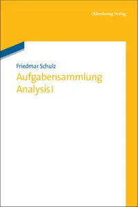 Aufgabensammlung Analysis I_cover