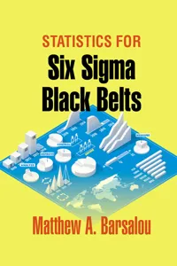 Statistics for Six Sigma Black Belts_cover