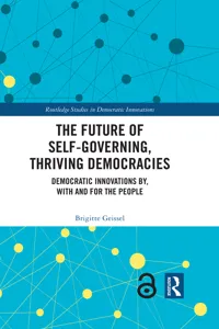 The Future of Self-Governing, Thriving Democracies_cover
