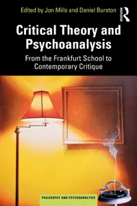 Critical Theory and Psychoanalysis_cover