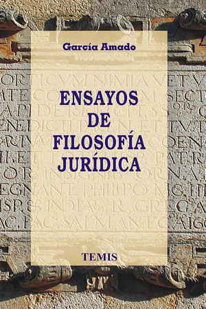 Ensayos de filosofía jurídica