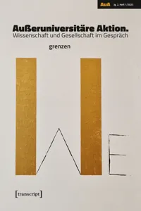 Außeruniversitäre Aktion. Wissenschaft und Gesellschaft im Gespräch_cover