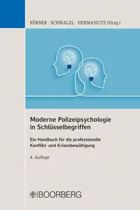 Moderne Polizeipsychologie in Schlüsselbegriffen_cover