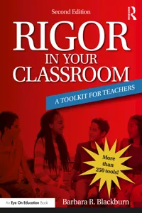 Rigor in Your Classroom_cover