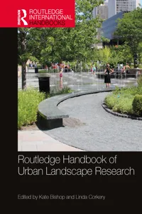 Routledge Handbook of Urban Landscape Research_cover