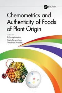 Chemometrics and Authenticity of Foods of Plant Origin_cover