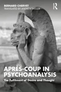 Après-coup in Psychoanalysis_cover