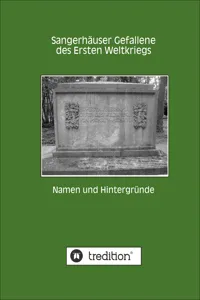 Sangerhäuser Gefallene des Ersten Weltkriegs_cover