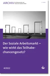 Der Soziale Arbeitsmarkt - wie wirkt das Teilhabechancengesetz?_cover