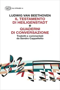 Il testamento di Heiligenstadt e Quaderni di conversazione_cover