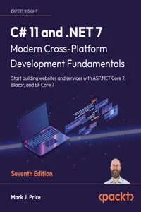 C# 11 and .NET 7 – Modern Cross-Platform Development Fundamentals_cover