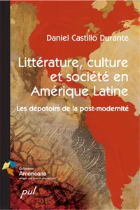 Littérature, culture et société en Amérique latine_cover