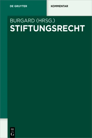 Stiftungsrecht