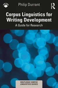 Corpus Linguistics for Writing Development_cover