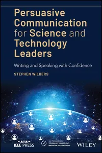 Persuasive Communication for Science and Technology Leaders_cover