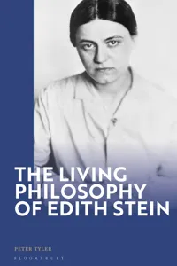 The Living Philosophy of Edith Stein_cover