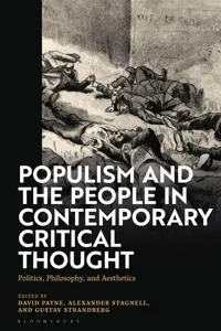 Populism and The People in Contemporary Critical Thought_cover