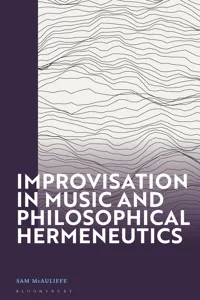 Improvisation in Music and Philosophical Hermeneutics_cover