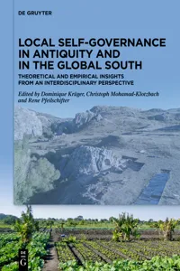 Local Self-Governance in Antiquity and in the Global South_cover