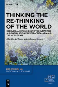 Thinking the Re-Thinking of the World_cover