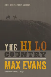 The Hi Lo Country, 60th Anniversary Edition_cover