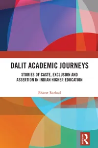 Dalit Academic Journeys_cover