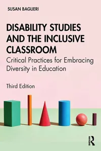 Disability Studies and the Inclusive Classroom_cover