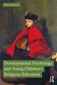Developmental Psychology and Young Children's Religious Education_cover