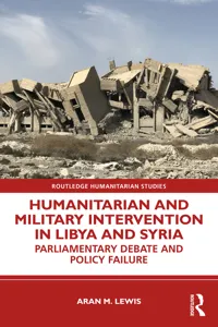 Humanitarian and Military Intervention in Libya and Syria_cover