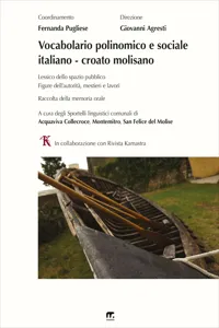 Vocabolario polinomico e sociale italiano – croato molisano_cover