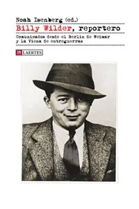 Billy Wilder, reportero_cover