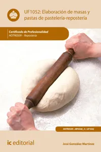 Elaboración de masas y pastas de pastelería-repostería. HOTR0509_cover