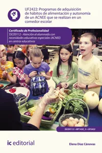 Programas de adquisición de hábitos de alimentación y autonomía de un ACNEE que se realizan en un comedor escolar. SSCE0112_cover