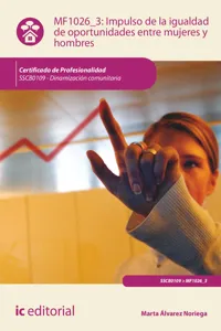 Impulso de la igualdad de oportunidades entre mujeres y hombres. SSCB0109_cover