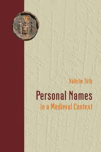 Personal Names in a Medieval Context_cover