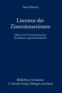 Literatur der Zisterzienserinnen_cover