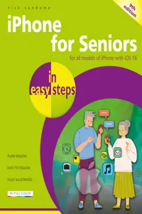 iPhone for Seniors in easy steps, 9th edition_cover