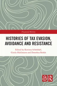Histories of Tax Evasion, Avoidance and Resistance_cover
