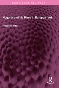 Hogarth and his Place in European Art_cover