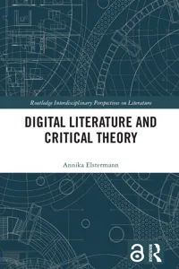 Digital Literature and Critical Theory_cover