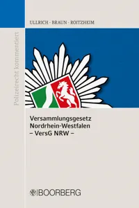 Versammlungsgesetz Nordrhein-Westfalen_cover