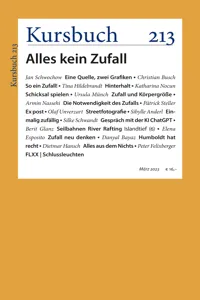 Kursbuch 213_cover