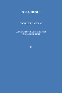 Vorlesungen über die Philosophie des Rechts_cover