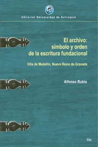 El archivo: símbolo y orden de la escritura fundacional_cover