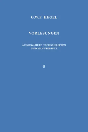 Vorlesungen über die Geschichte der Philosophie. Teil 3